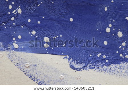 abstract winter blue and white background texture