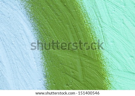 Abstract white and green texture background
