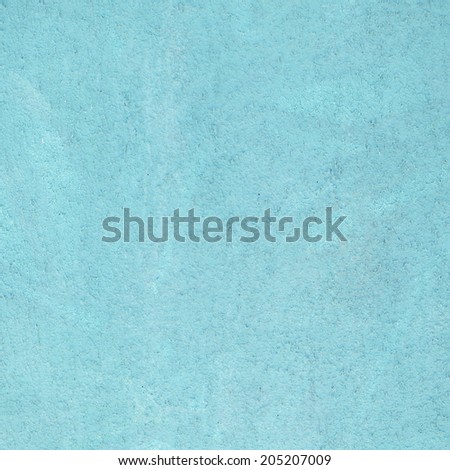 Unusual abstract tender fresh blue light painted wall background texture