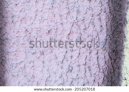 Unusual abstract colorful fresh pink and black painted wall background texture