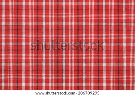 Unusual Abstract red and white pattern textile background texture