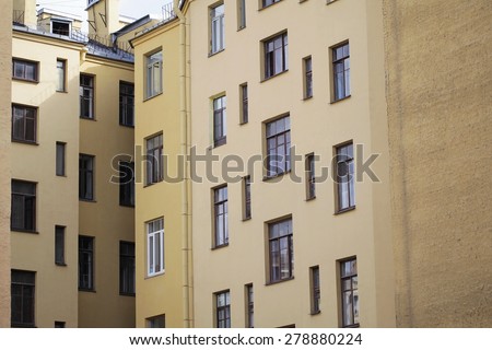 unusual abstract apartment building windows texture background