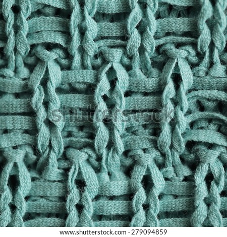 Unusual abstract knitted pattern texture background