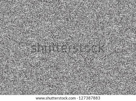 Seamless texture with television grainy noise effect for background. TV screen no signal. Horizontal template rectangle a4 format. This image is a bitmap copy my vector illustration
