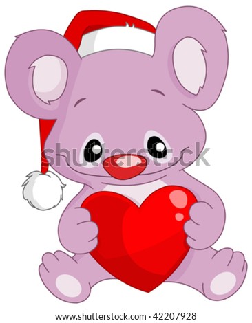 koala clip art. Red heart free clip art head