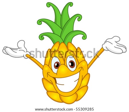 Cartoon Pineapple