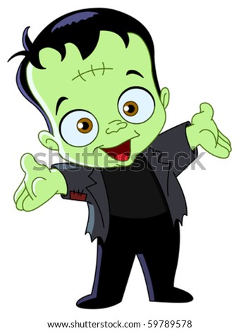 cartoon frankenstein pictures