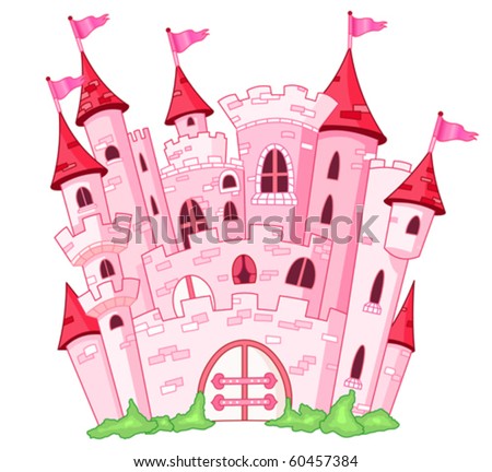 Pink princess castle Pink princess castle