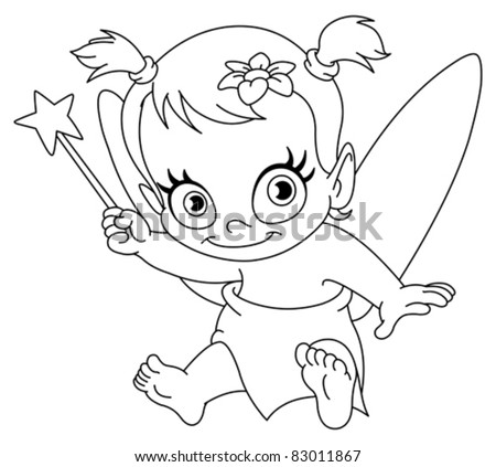 Baby Fairy Sketch