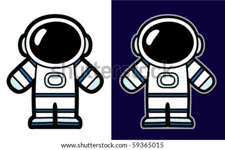 Cartoon Spacesuit