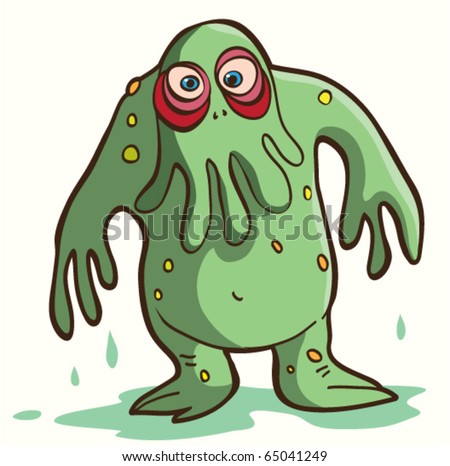 Sea Monster Stock Vector Illustration 65041249 : Shutterstock