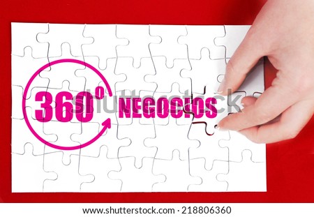 360 degrees business in Spanish language