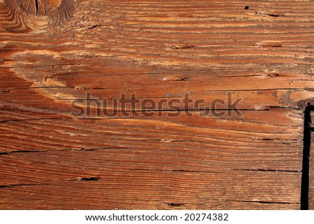 Aged wood textured background