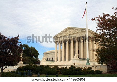 The Supreme Court of the United States in Washington D.C.