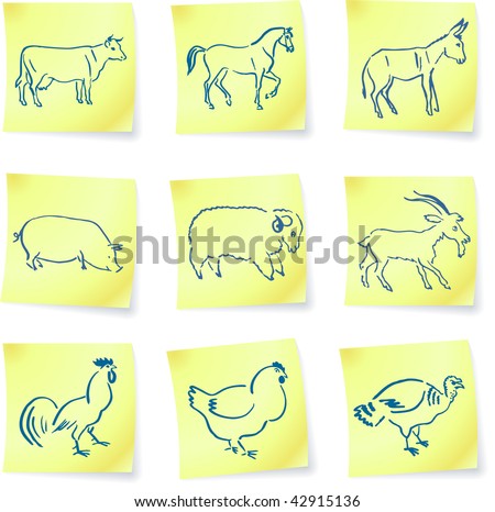 animal pictures to colour in. Farm Animals Pictures To
