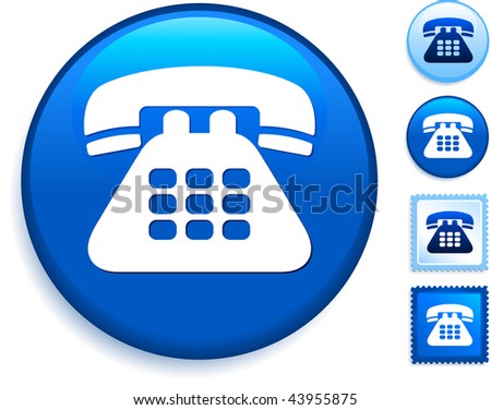 phone icon eps. stock vector : Telephone Icon