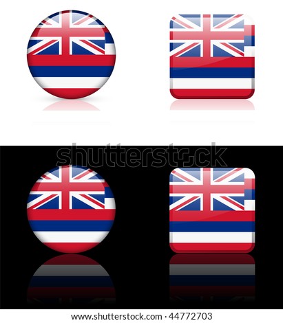 hawaii flag pics. stock vector : Hawaii Flag