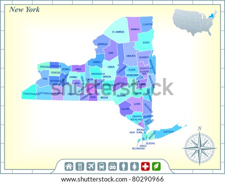 Nyc Map Vector