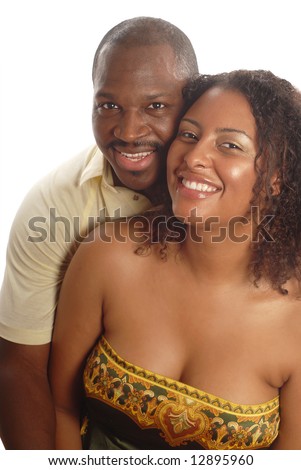 stock photo : Hugging young couple, very much in love