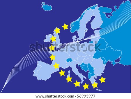 map of western european countries. Map+of+western+europe+with