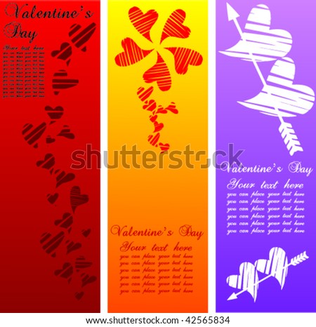 stock vector : Valentine's Day Banner 4