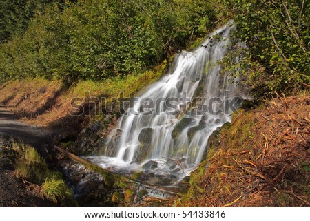 Waterfalls. Columbia River Gorge National Scenic Area, Oregon, U.S.A.