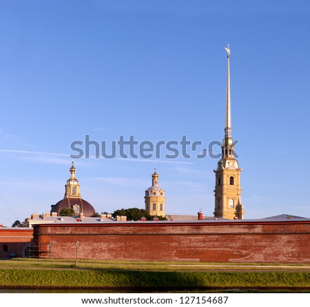 Peter and Paul fortress Russia, St. Petersburg