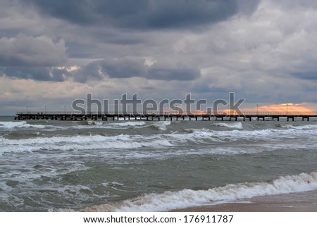 Waves of the Black Sea, Anapa, Krasnodar Krai