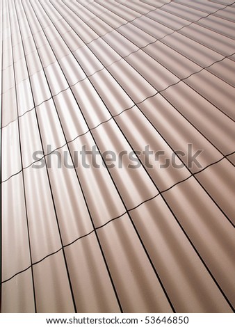 Bronze diagonal lines. Abstract background wall pattern