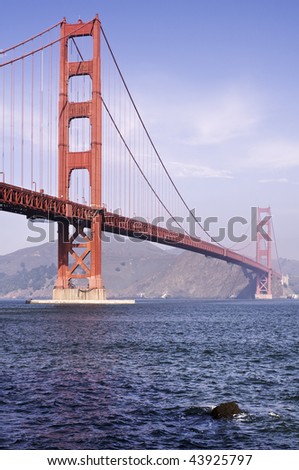 Golden Gate Bridge, vertical format