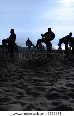 tai chi beach