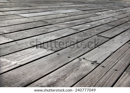 Planks Wooden Deck