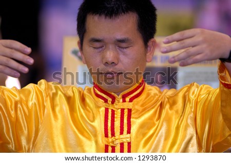 Chinese Practice of Falun Gong at Asian Festival For the Mind,Body,Spirit