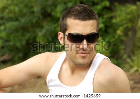 young Italian Man in Shades