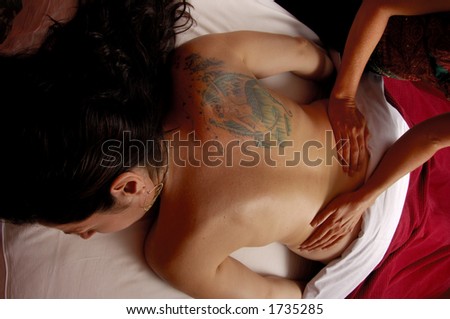 Massage Full Body Hands On Lower Back
