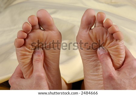 Reflexology Foot Massage Treatment Both Feet