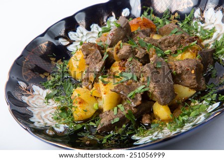 Uzbekistan ethnic food