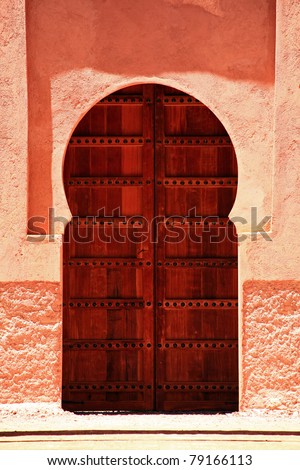 Oriental Door in Morocco