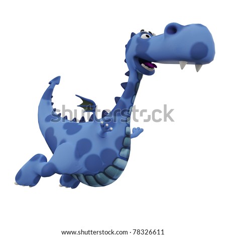 blue dino