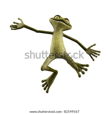 A Frog Jumping