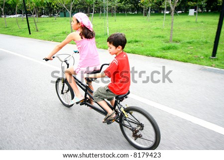 tandem bicycle for kids