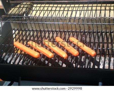 Pictures of outdoor grilling food