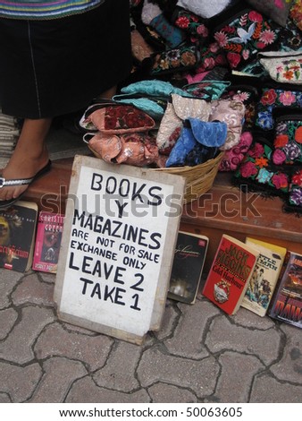 Mexican Book exchange