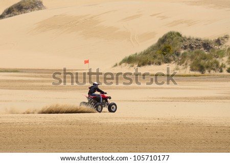 Oregon coast dunes near Reedsport Oregon