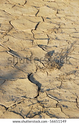 dry lake bed in the Christmas Valley area of Oregon\'s central high desert