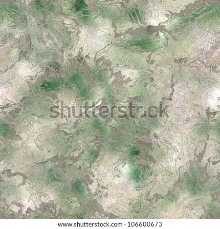 White and green marble seamless background