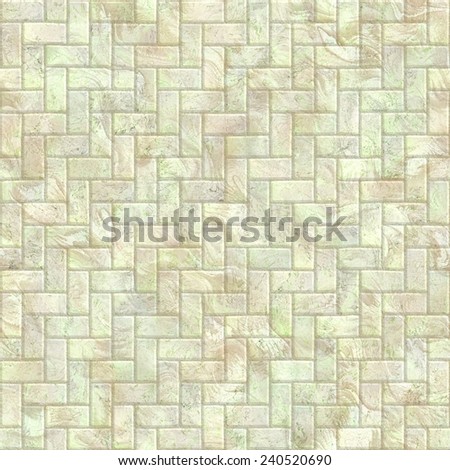 Light green block stone pattern