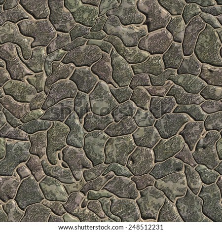 Old stone wall seamless background