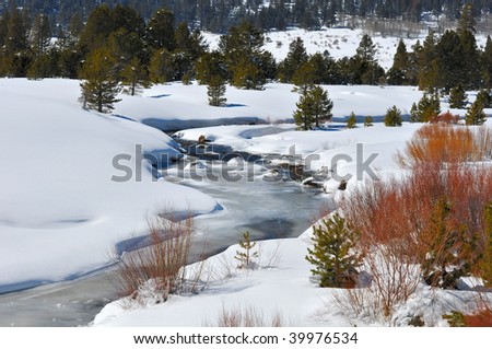 Hope Valley in winter