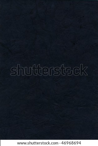 black handmade paper